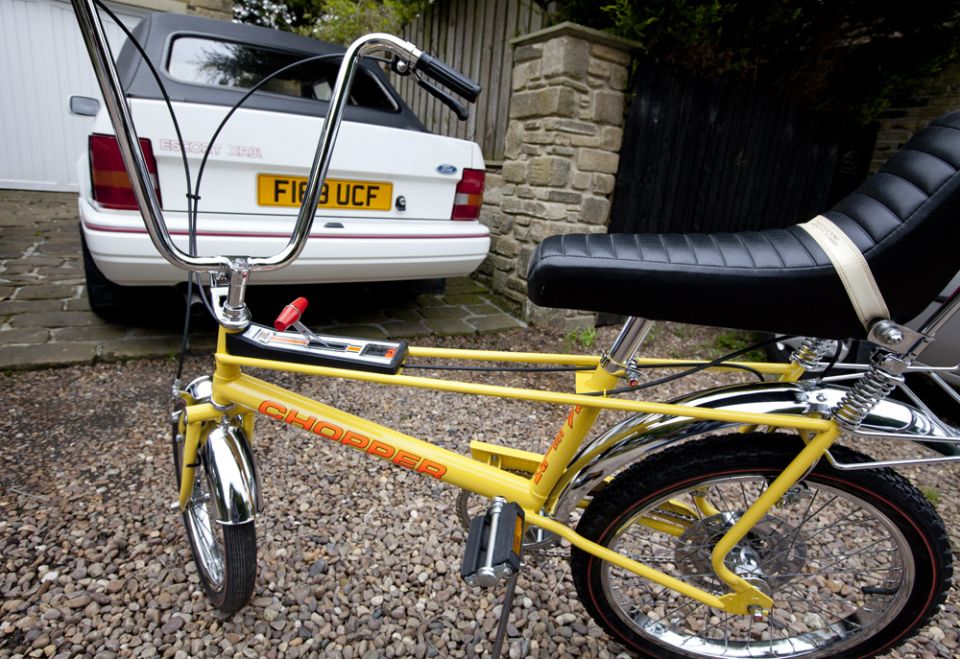 raleigh chopper mk2 yellow